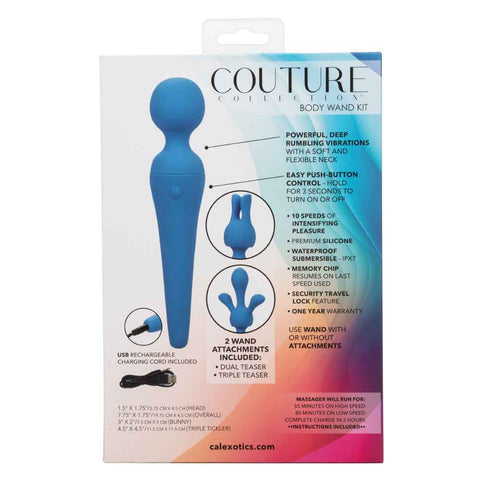 Couture Collection Body Wand Kit - Blue Couture Collection Body Wand Kit - Blue
