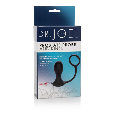 Dr. Joel Kaplan Prostate Probe and Ring - Black Dr. Joel Kaplan Prostate Probe and Ring - Black