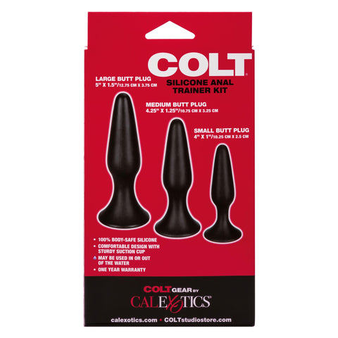 Colt Silicone Anal Trainer Kit Colt Silicone Anal Trainer Kit
