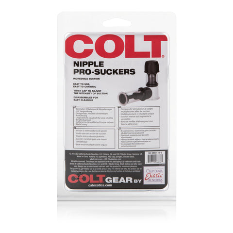 Colt Nipple Pro-Suckers - Black Colt Nipple Pro-Suckers - Black