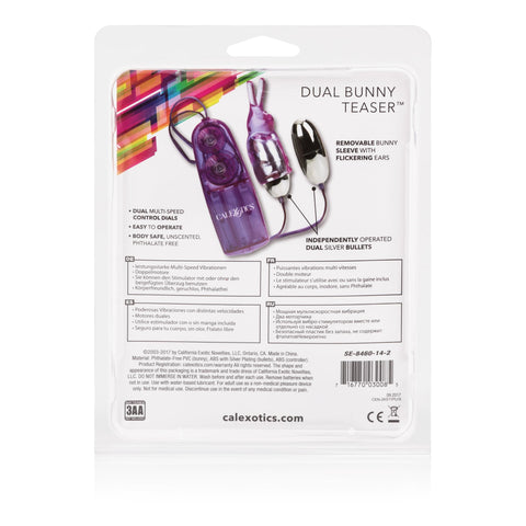 Dual Bunny Teaser - Purple Dual Bunny Teaser - Purple