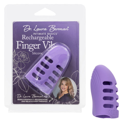 Dr. Laura Berman Rechargeable Finger Vibe - Purple Dr. Laura Berman Rechargeable Finger Vibe - Purple