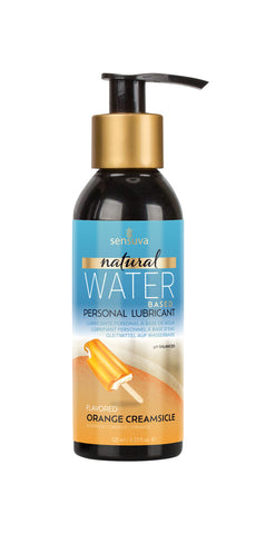Natural Water-Based Personal Lubricant - Orange Creamsicle 4 Fl. Oz. (125ml) Bottle Natural Water-Based Personal Lubricant - Orange Creamsicle 4 Fl. Oz. (125ml) Bottle