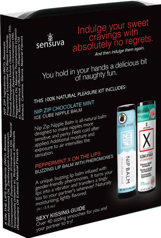 Lips and Nips Pleasure Kit Chocolate/peppermint Lips and Nips Pleasure Kit Chocolate/peppermint