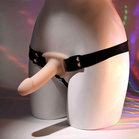 Our First Hollow Strap on - Light Our First Hollow Strap on - Light