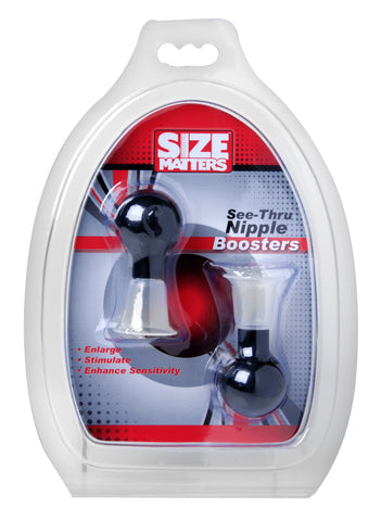 Size Matters See -Thru Nipple Boosters Size Matters See -Thru Nipple Boosters