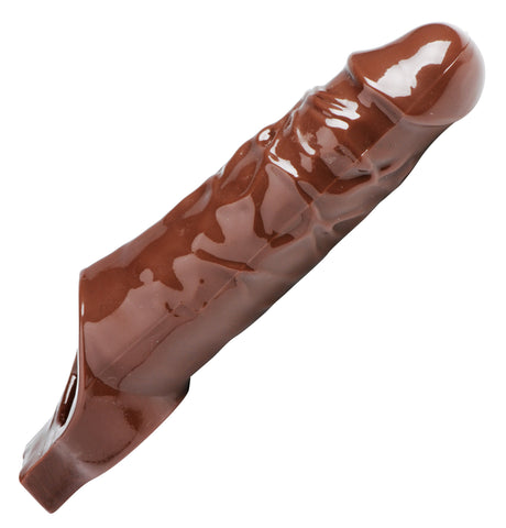 Really Ample Penis Enhancer Sheath - Brown Really Ample Penis Enhancer Sheath - Brown