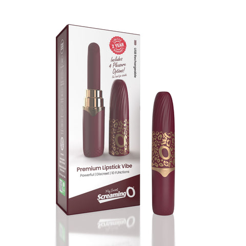 My Secret Premium Rechargeable Vibrating Lipstick  Merlot My Secret Premium Rechargeable Vibrating Lipstick  Merlot