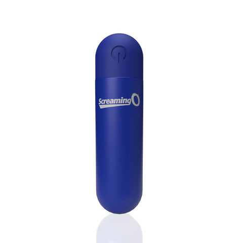 Screaming O Soft Touch Rechargeable Bullet - Blue Screaming O Soft Touch Rechargeable Bullet - Blue