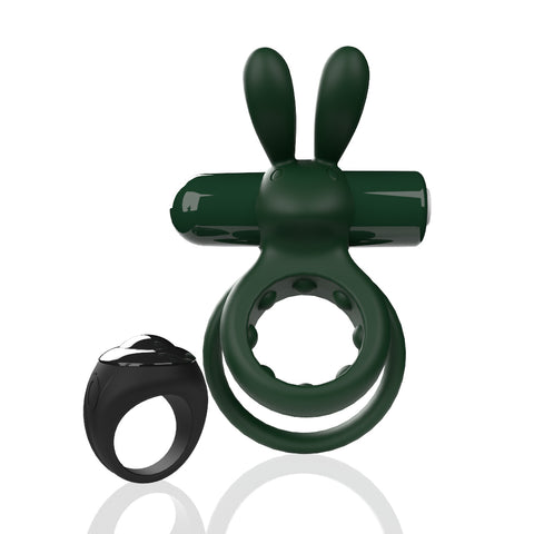 Screaming O Remote Controlled Ohare Vibrating Ring - Green Screaming O Remote Controlled Ohare Vibrating Ring - Green