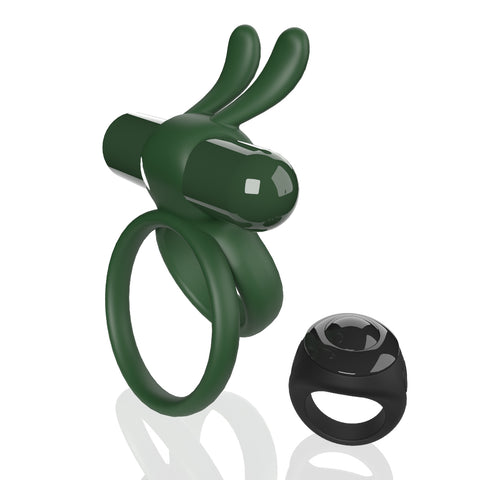 Screaming O Remote Controlled Ohare XL Vibrating  Ring - Green Screaming O Remote Controlled Ohare XL Vibrating  Ring - Green