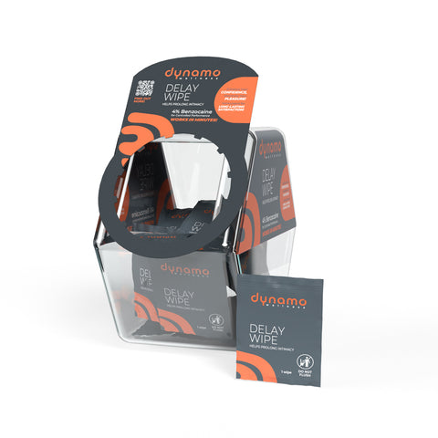 Dynamo Wellness Delay Wipe 4% - Bowl 144 Pieces Dynamo Wellness Delay Wipe 4% - Bowl 144 Pieces