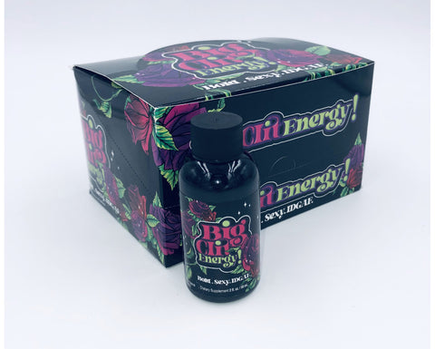 Big Clit Energy Shots - 12 Count Display Big Clit Energy Shots - 12 Count Display
