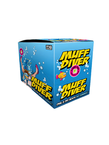 Muff Diver Mouth Watering Oral Sex Gummies - 20 Ct Display Muff Diver Mouth Watering Oral Sex Gummies - 20 Ct Display
