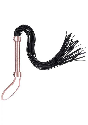 Brat Flogger - Black / Rose Gold Brat Flogger - Black / Rose Gold