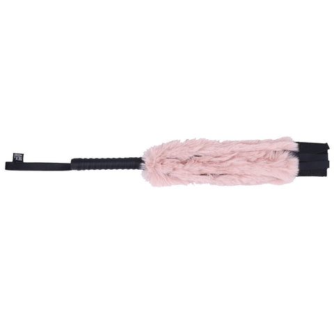 Brat Faux Fur Flogger - Pink/black Brat Faux Fur Flogger - Pink/black