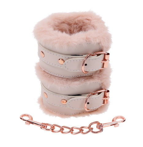 Peaches ‘N Creame Fur Handcuffs - Pink Peaches ‘N Creame Fur Handcuffs - Pink