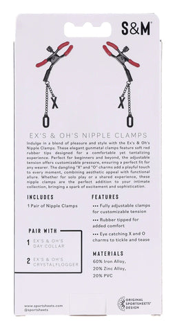 eX's and Oh's Nipple Clamps eX's and Oh's Nipple Clamps