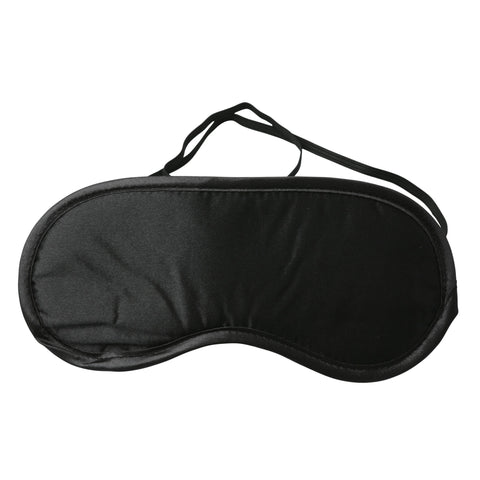 Sex and Mischief Satin Blindfold - Black Sex and Mischief Satin Blindfold - Black