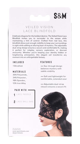 Veiled Vision Lace Blindfold Veiled Vision Lace Blindfold