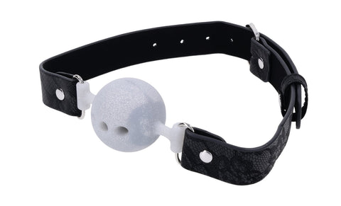 Lace Silicone Breathable Ball Gag Lace Silicone Breathable Ball Gag