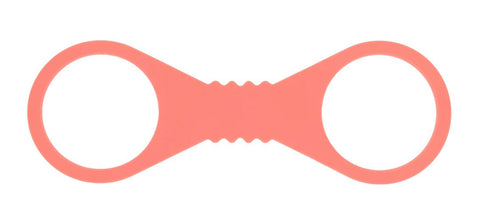 Peaches 'N Creame Silicone Cuffs - Large - Orange Peaches 'N Creame Silicone Cuffs - Large - Orange