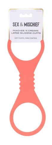 Peaches 'N Creame Silicone Cuffs - Large - Orange Peaches 'N Creame Silicone Cuffs - Large - Orange