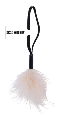 White Wrist Feather Tickler White Wrist Feather Tickler
