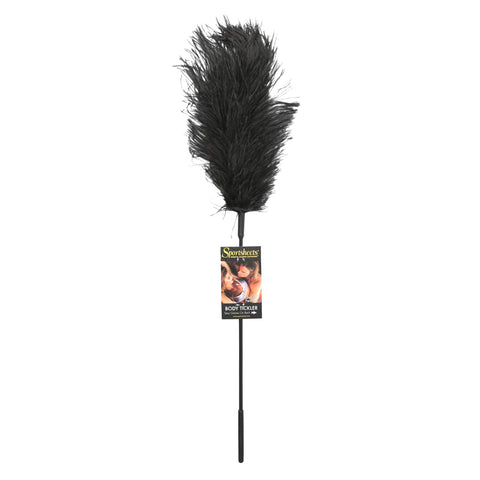 Ostrich Tickler - Black Ostrich Tickler - Black
