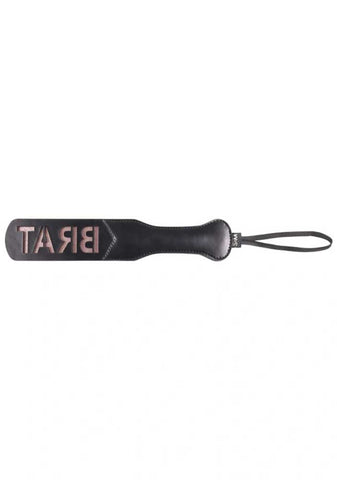 Brat Paddle - Black / Rose Gold Brat Paddle - Black / Rose Gold