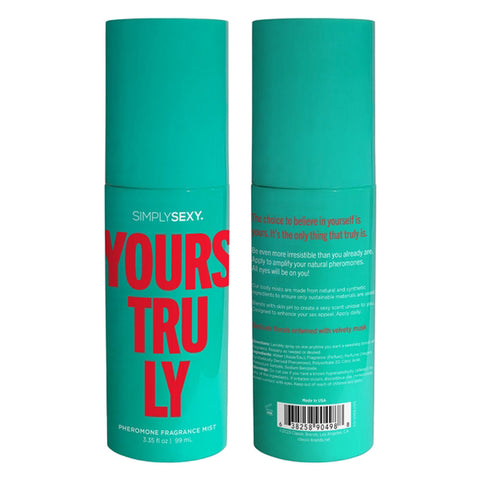 Yours Truly - Pheromone Fragrance Mists 3.35 Oz Yours Truly - Pheromone Fragrance Mists 3.35 Oz