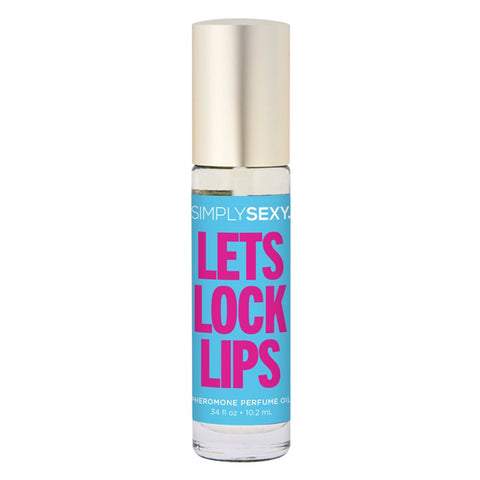Simply Sexy Pheromone Perfume Oil Lets Lock Lips Roll on .34 Oz Simply Sexy Pheromone Perfume Oil Lets Lock Lips Roll on .34 Oz