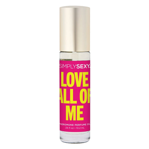 Simply Sexy Pheromone Perfume Oil Love All of Me Roll on .34 Oz Simply Sexy Pheromone Perfume Oil Love All of Me Roll on .34 Oz