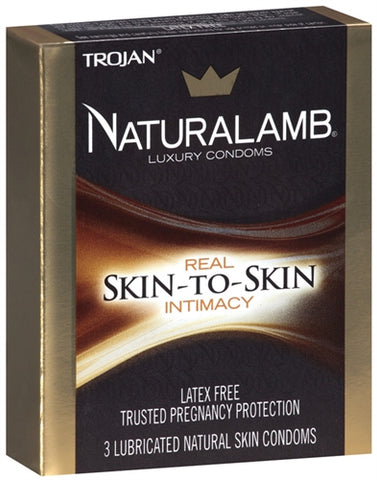 Trojan Naturalamb Luxury Condoms - 3 Pack Trojan Naturalamb Luxury Condoms - 3 Pack
