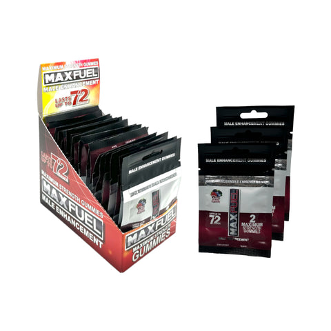 Maxfuel Male Enhancement Gummies Display of 24 -  Wild Berry Maxfuel Male Enhancement Gummies Display of 24 -  Wild Berry