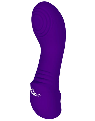 Sabela - Violet - Intense Mini G-Spot Vibe With Thumping Pad Sabela - Violet - Intense Mini G-Spot Vibe With Thumping Pad