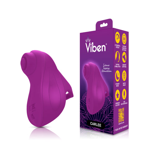 Carlee Tapping Finger Vibe -Berry Carlee Tapping Finger Vibe -Berry