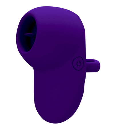 Kenley - Violet - Intense Flickering Finger Vibe With Comfort Grip Ring Kenley - Violet - Intense Flickering Finger Vibe With Comfort Grip Ring