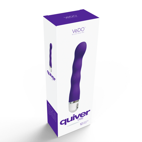 Quiver Vibrator - Into You Indigo Quiver Vibrator - Into You Indigo
