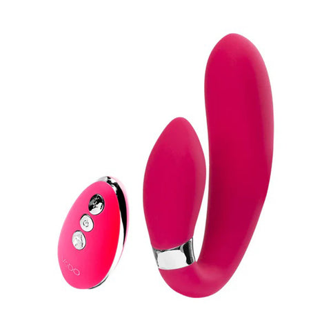 Jeni C-Shaped Dual Motor Vibe With Remote - Pink Jeni C-Shaped Dual Motor Vibe With Remote - Pink