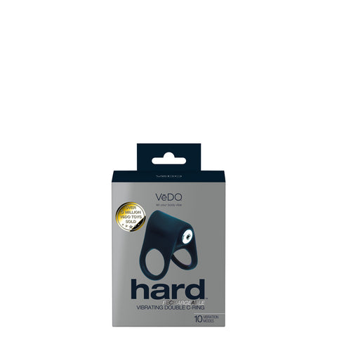 Hard Rechargeable C-Ring - Black Hard Rechargeable C-Ring - Black