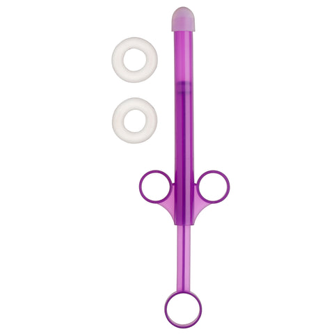 Fresh + XL Lube Applicator With C Rings Purple Fresh + XL Lube Applicator With C Rings Purple