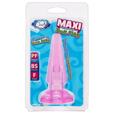 Maxi Butt Plug Purple Maxi Butt Plug Purple