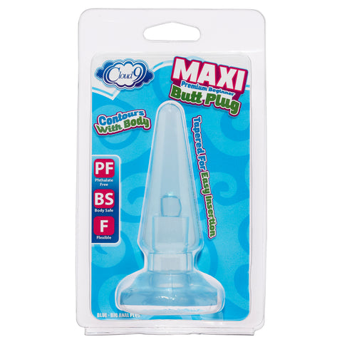 Maxi Butt Plug Blue Maxi Butt Plug Blue