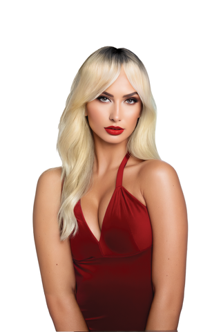 Margot Premium Stylable Wig - Blonde / Black Margot Premium Stylable Wig - Blonde / Black