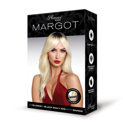 Margot Premium Stylable Wig - Blonde / Black Margot Premium Stylable Wig - Blonde / Black
