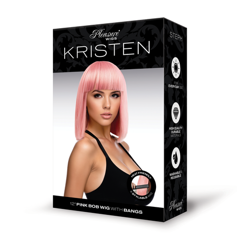 Kristen Premium Stylable Wig - Pink Kristen Premium Stylable Wig - Pink