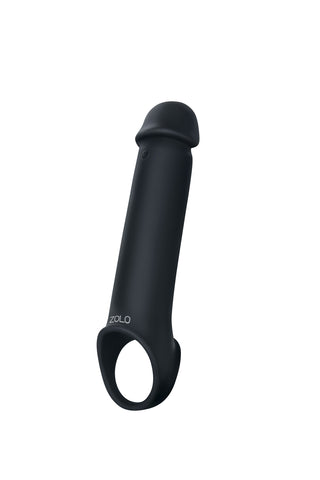 Zolo Vibrating Penis Extender - Black Zolo Vibrating Penis Extender - Black