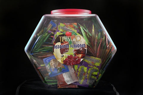 Trustex Assorted Flavors - 288 Piece Fishbowl Trustex Assorted Flavors - 288 Piece Fishbowl
