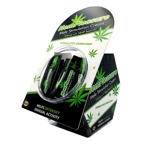 Hempleasure for Men Sample Packet 50 Pc Fish Bowl Display Hempleasure for Men Sample Packet 50 Pc Fish Bowl Display